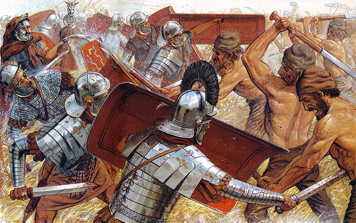 La bataille commence, chargez !