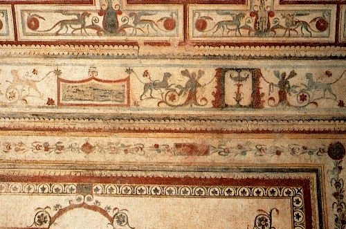 fresque de la Domus Aurea, fin du Ier siècle